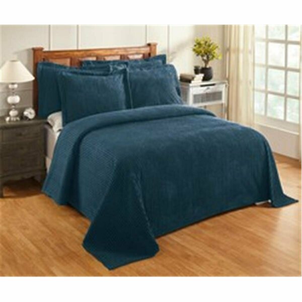 Better Trends Jullian Cotton Bedspread, Teal - Full & Double Size BSASPDOTL